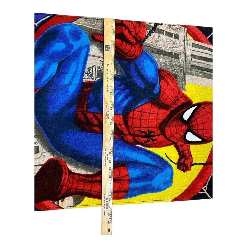 Vintage Spiderman Kids Bath Pool Beach Towel Y2K‎ Marvel 100% Cotton, 53 x 25 in